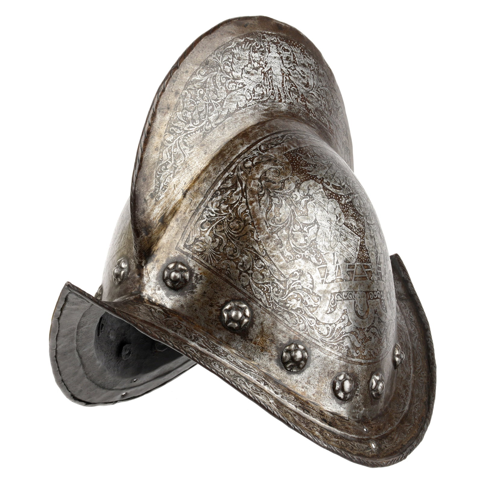 16th C. Spanish / Italian Morin Helmet (1 of 7)