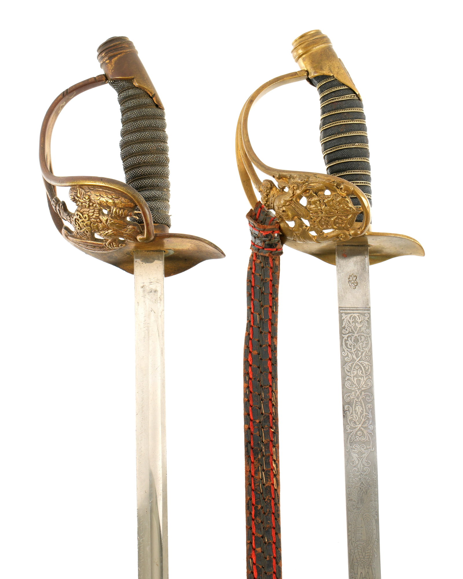 Two German Childs Swords: Full Description and condition coming soon.