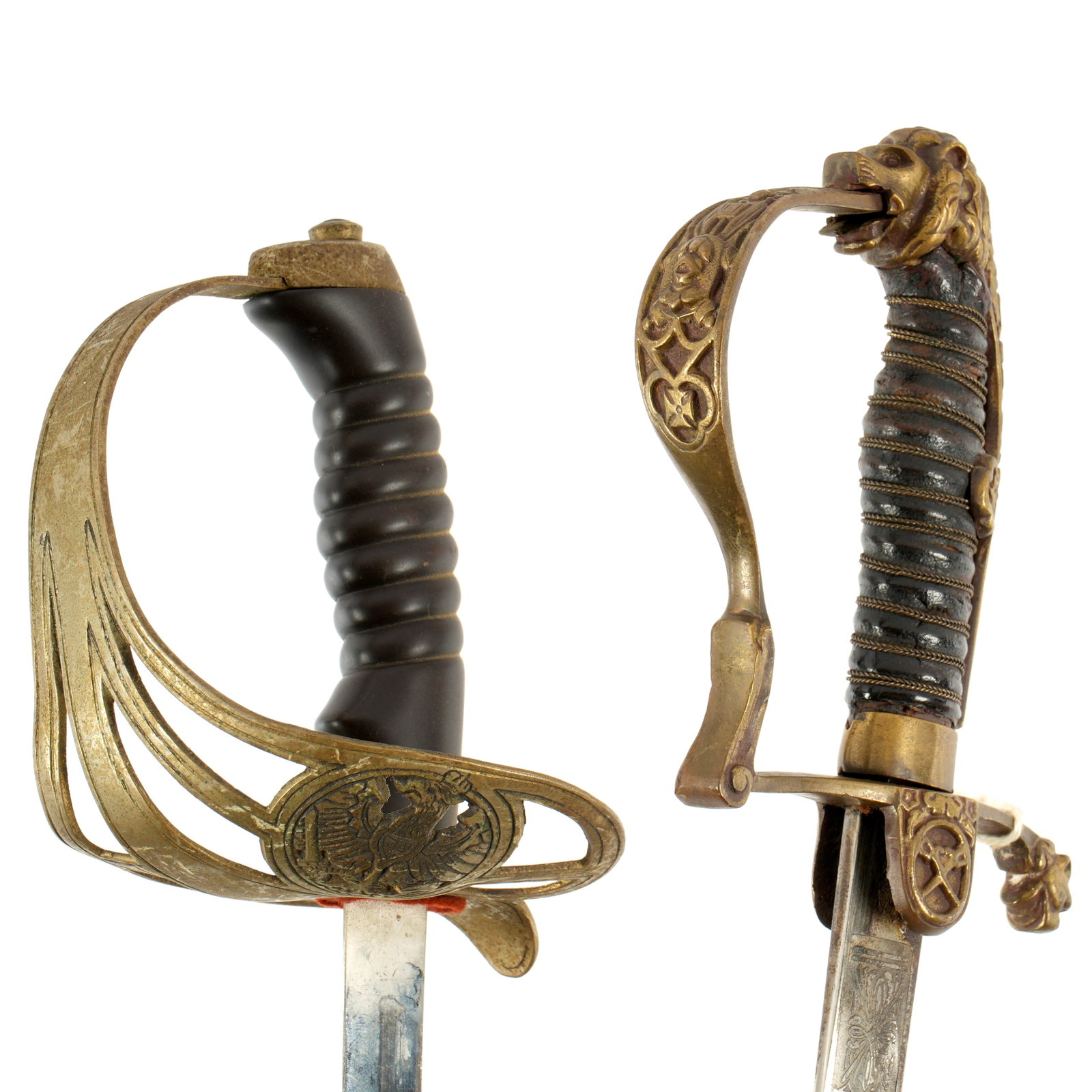 Two German Childs Swords: Full Description and condition coming soon.