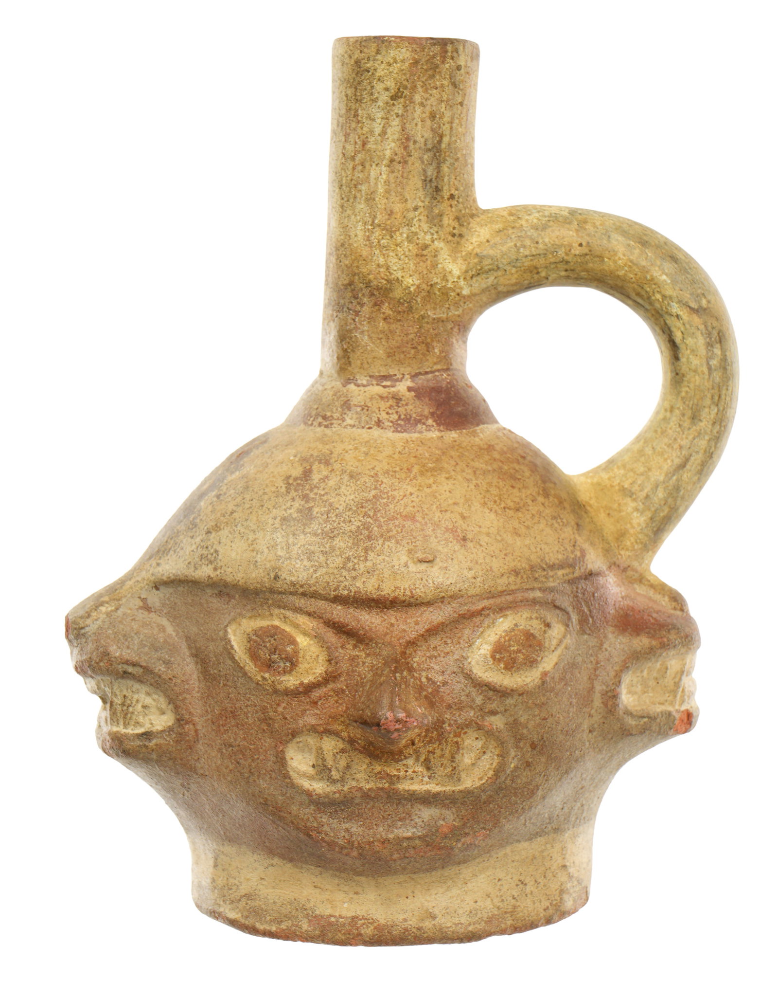 Moche Four Headed Vessel: Full Description and condition coming soon.