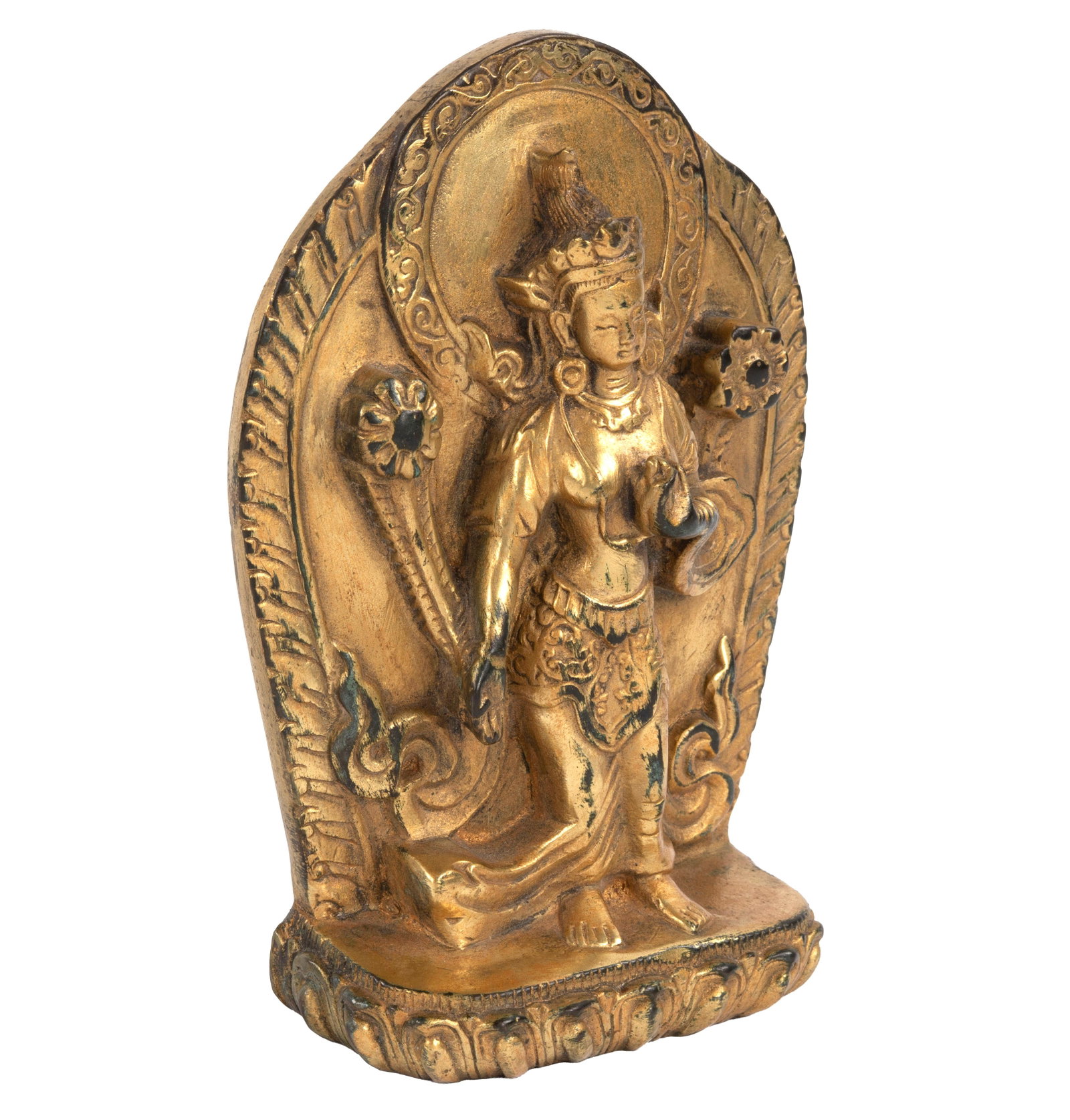 Chinese Bronze Altar Buddha: Full Description and condition coming soon.