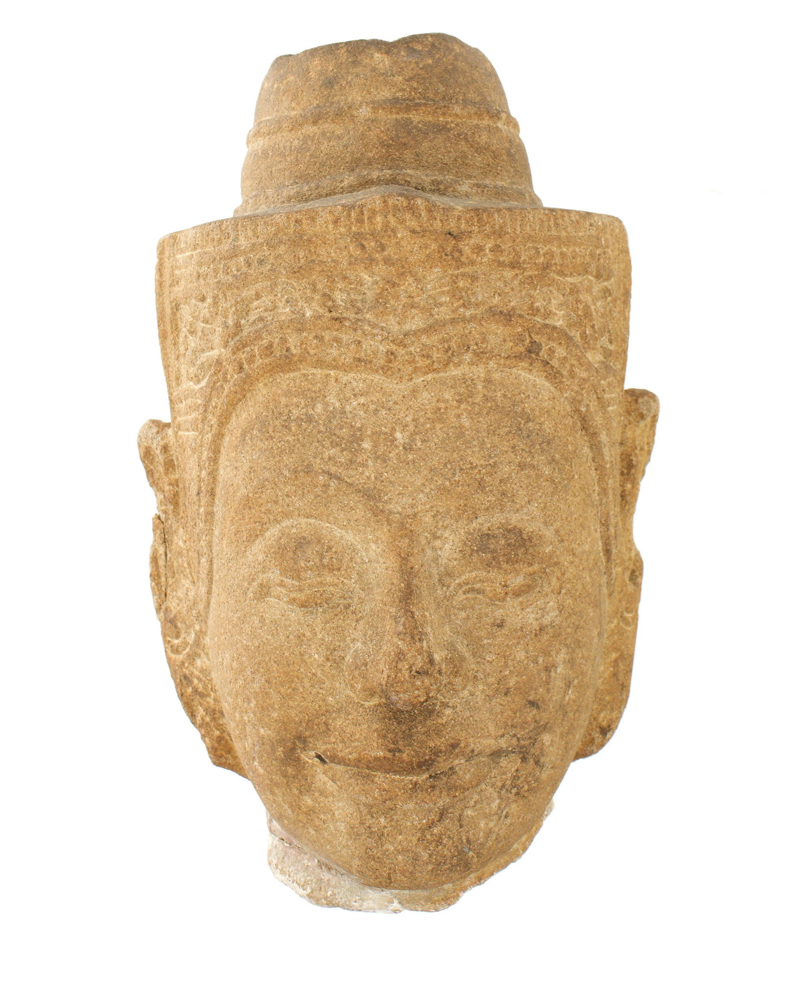 Stone Buddha Bust: Full Description and condition coming soon.