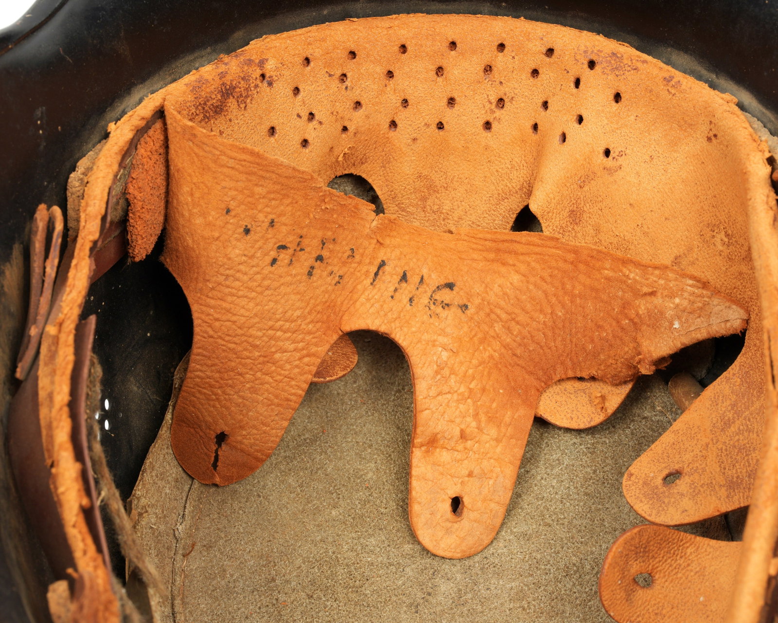 Two German WWII Helmets - 10