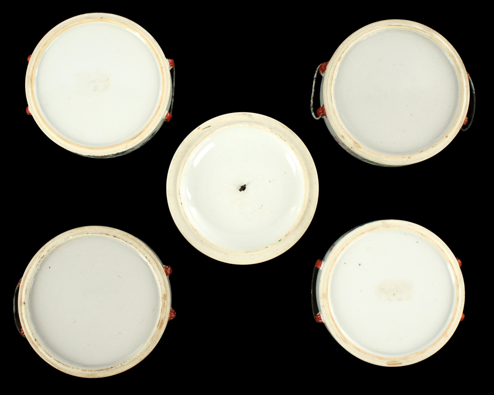 Chinese Porcelain Four Stack Box - 8