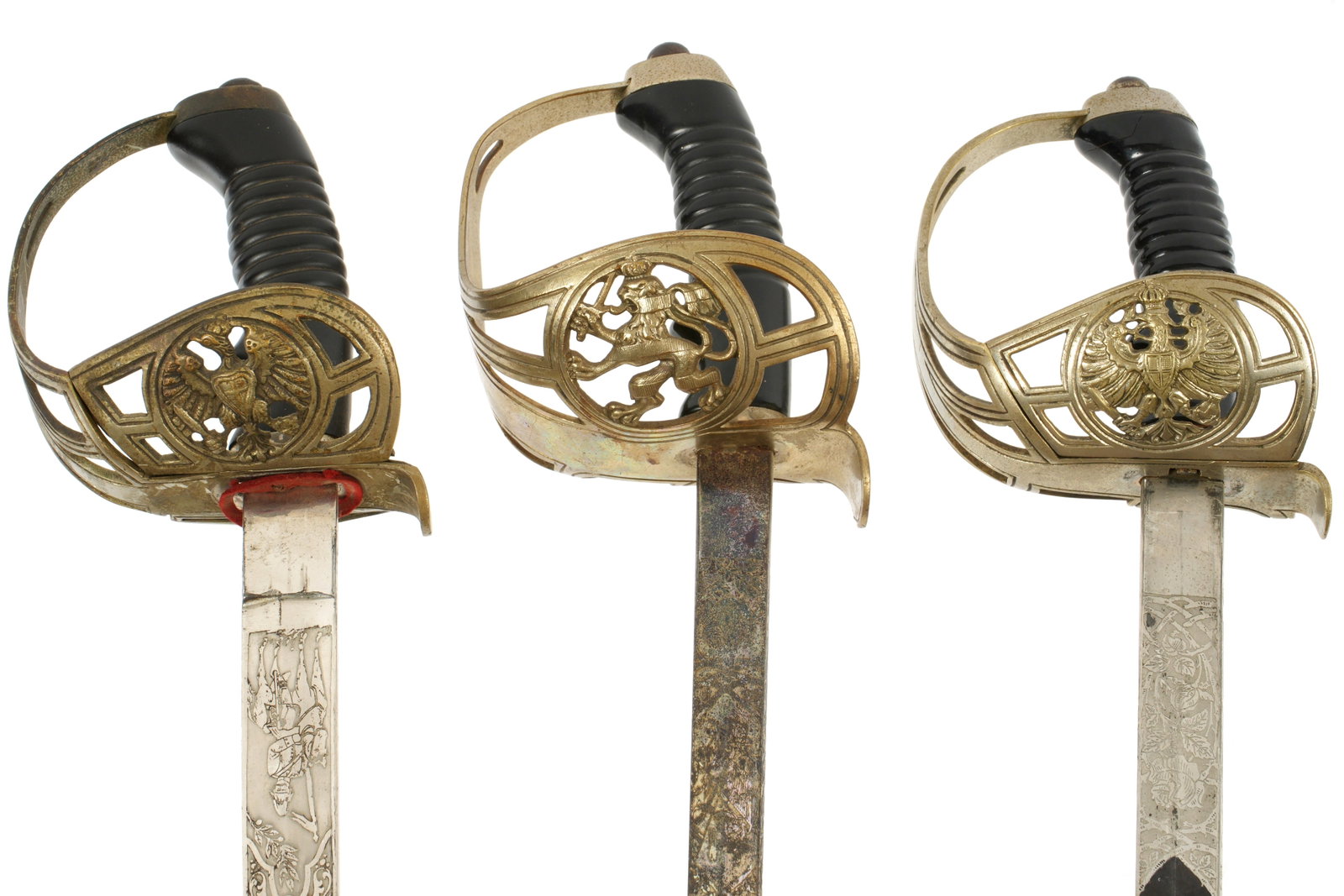 3 Prussian Imperial German & Hessian Cavalry Swords (1 of 7)