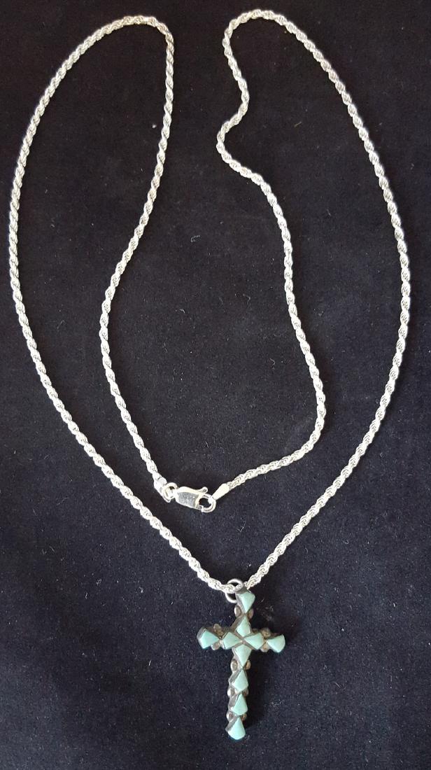 navajo cross and necklace (1 of 3)