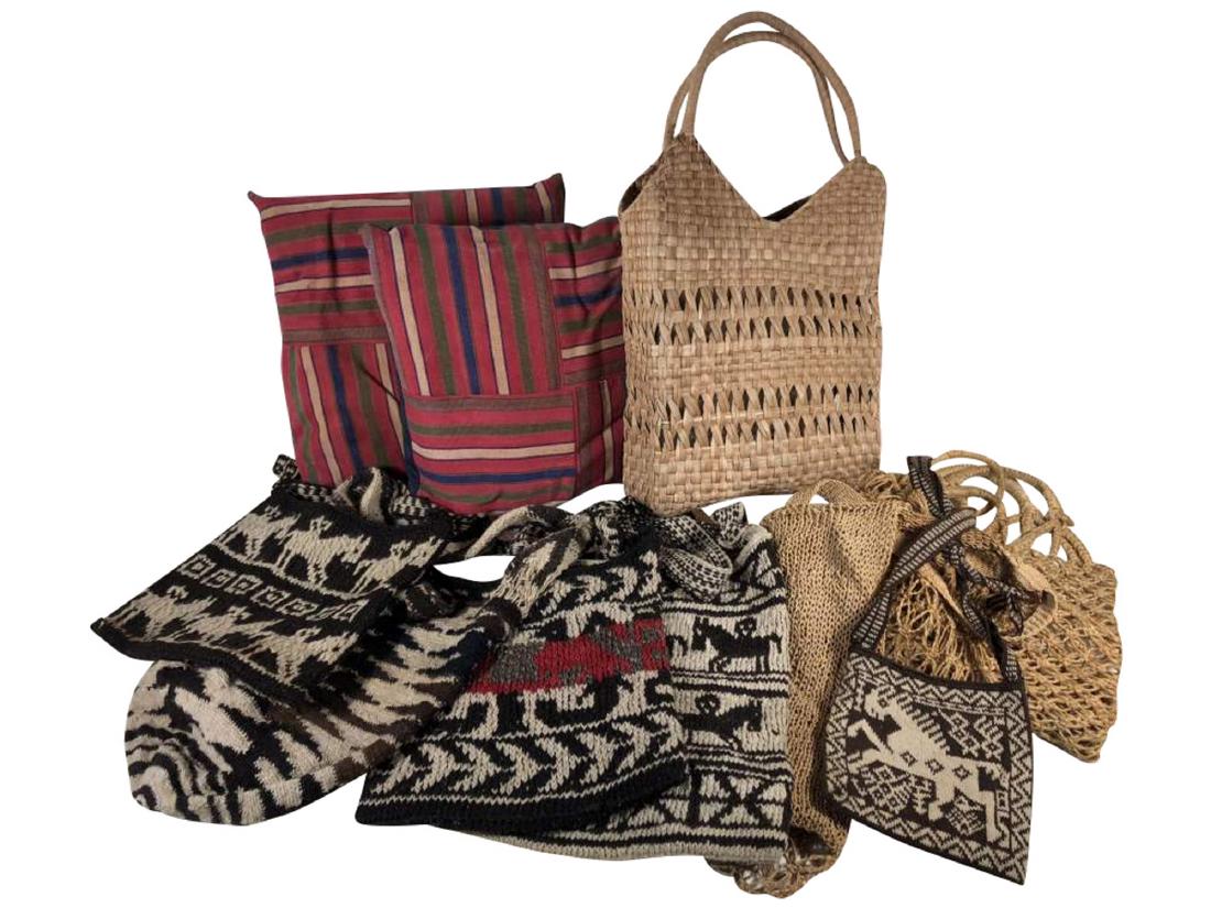 Collection of Textiles and Bags, South American (1 of 12)