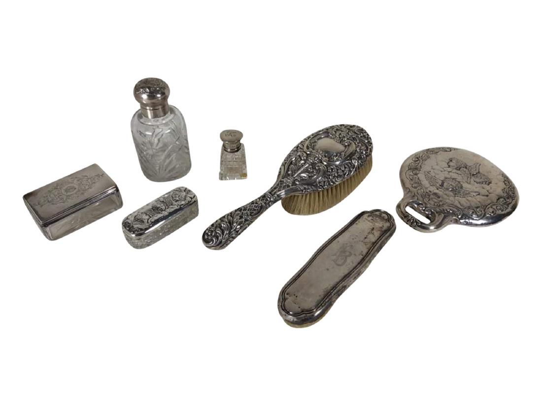 Collection of Sterling Silver Vanity Items (1 of 17)