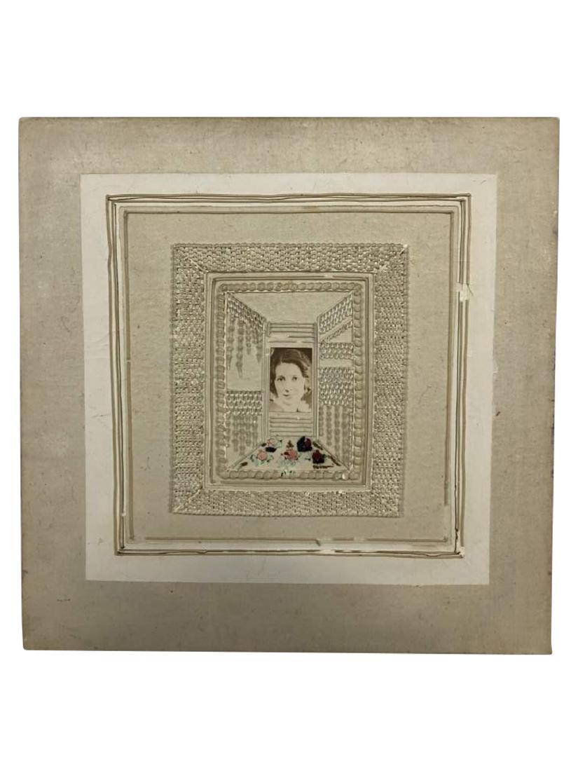 Pat Lasch (American, b. 1944), Mixed Media on Canvas (1 of 2)