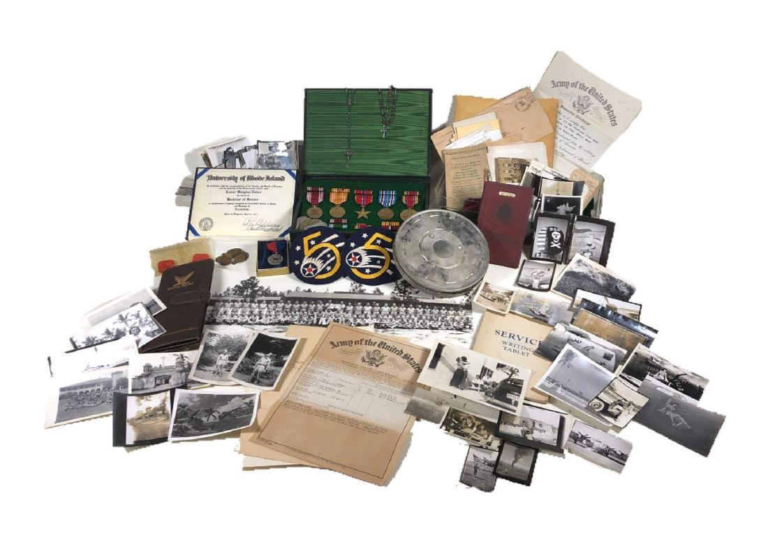 WW2 Military Memorabilia: Medals, Photographs, Letters (1 of 10)