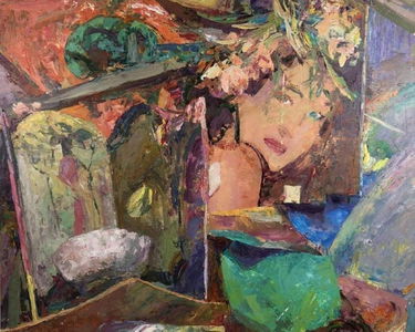 Oil Painting Of Woman Contemporary Interpretation Jul 08 2018