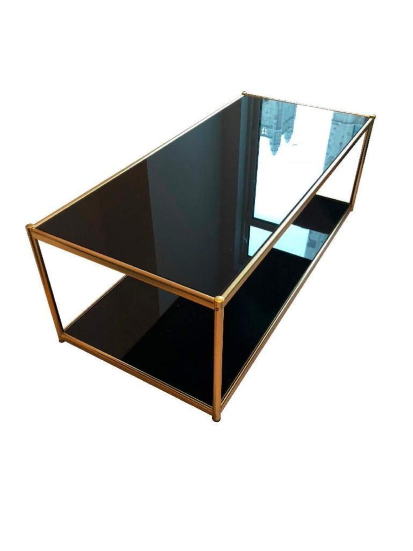 Black Glass Safavieh Coffee Table (1 of 1)