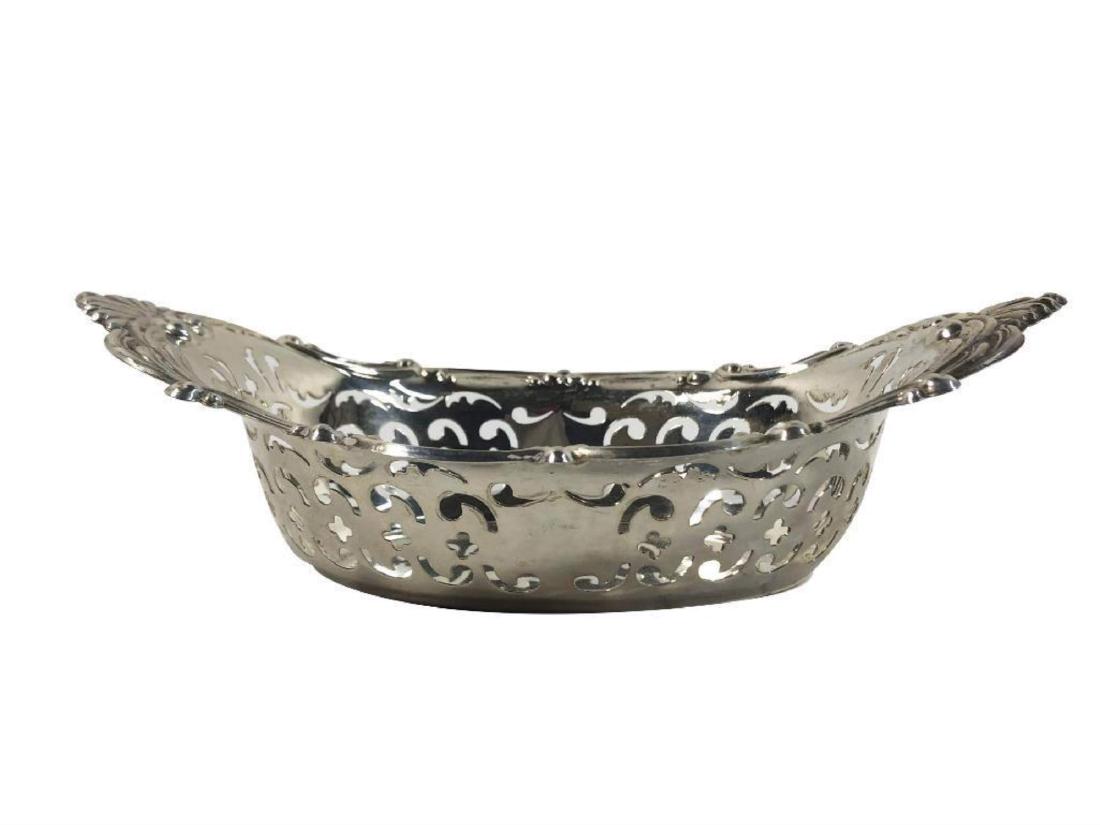 Cartier Sterling Silver Pierced Candy Dish (1 of 4)