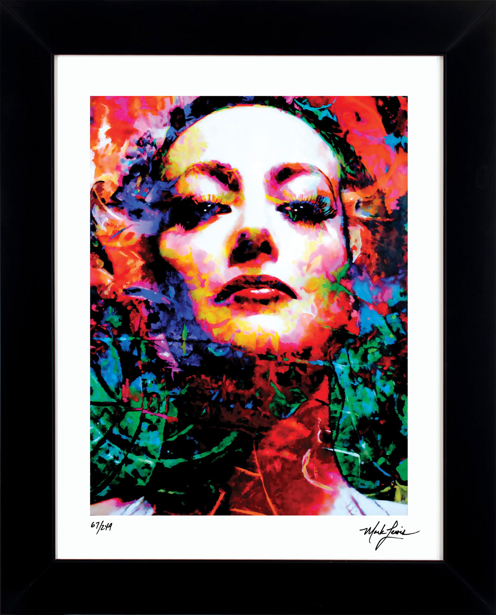 Joan Crawford - Personified American Mark Lewis Signed LE Cy Young Ancestor (1 of 6)