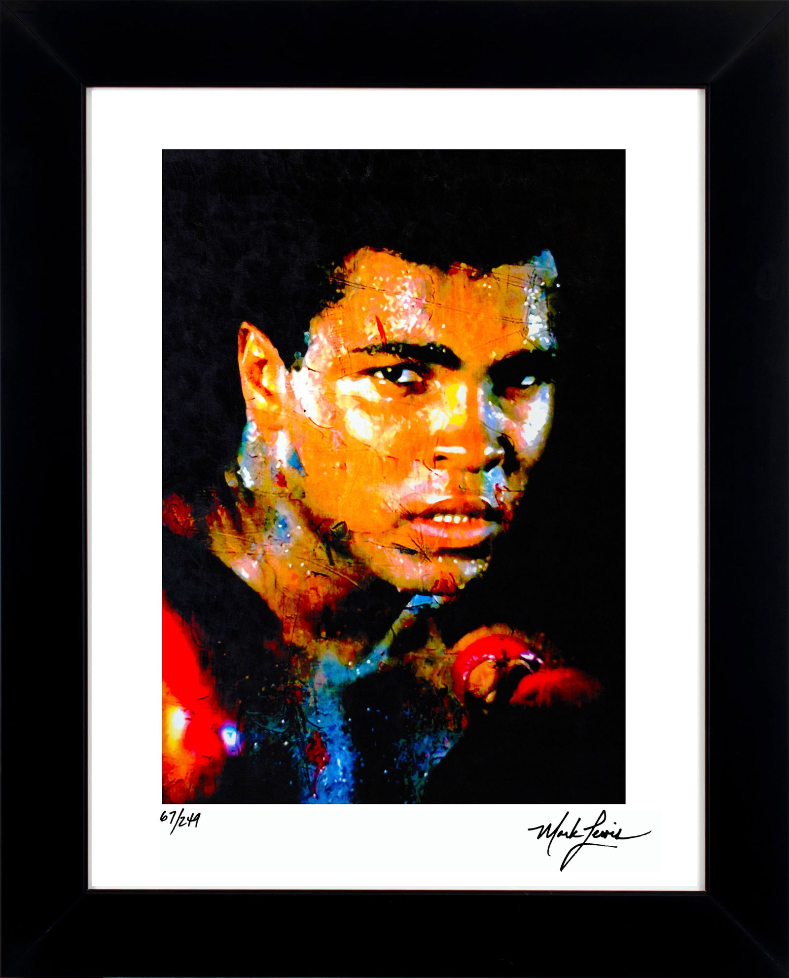 Mark Lewis – Signed Limited Edition Abstract Artwork on Fine Art Paper (1 of 6)