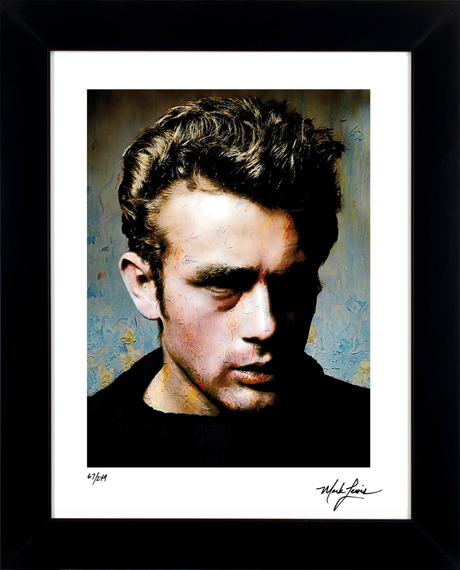 Mark Lewis – Signed Limited Edition Abstract Artwork on Fine Art Paper (1 of 6)