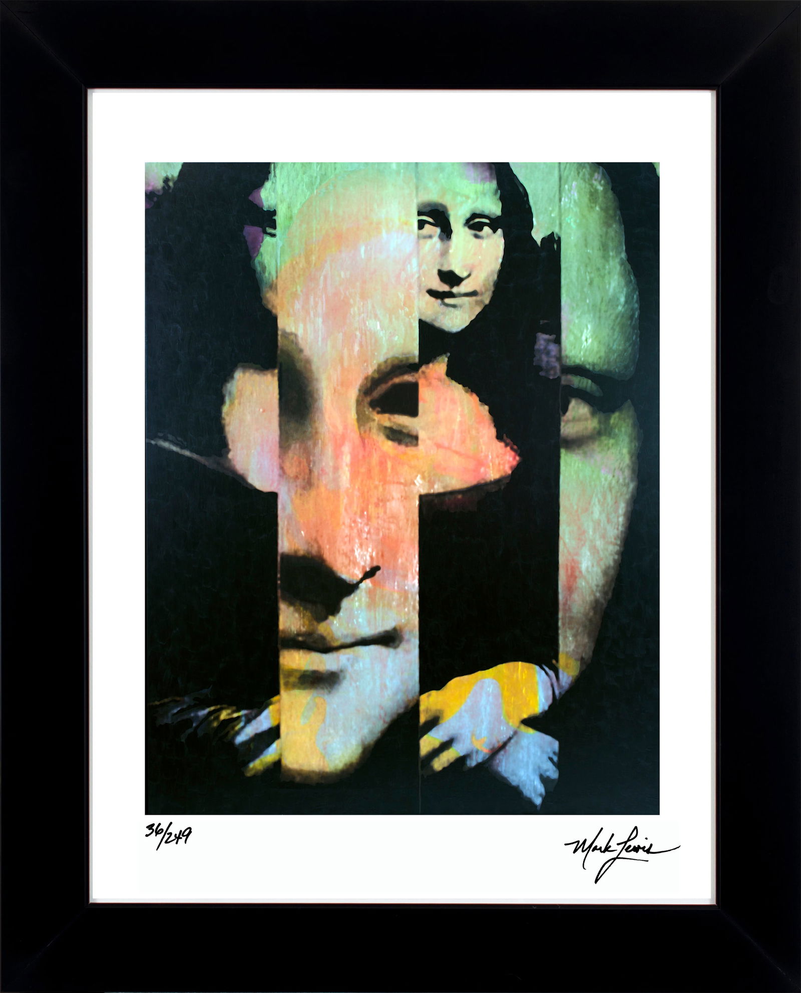 Mark Lewis – Signed Limited Edition Abstract Artwork on Fine Art Paper (1 of 6)