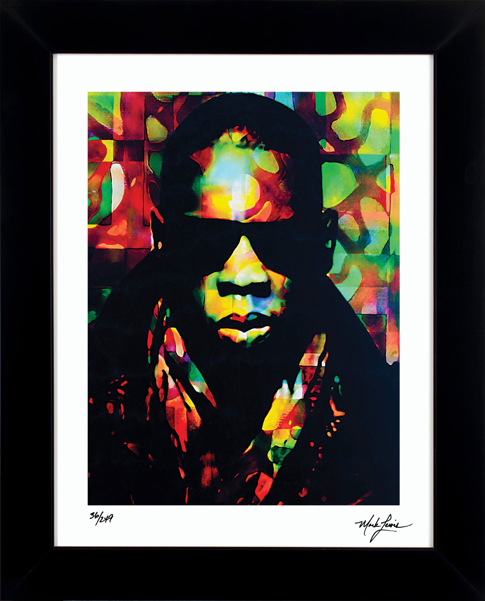 Mark Lewis – Signed Limited Edition Abstract Artwork on Fine Art Paper (1 of 6)