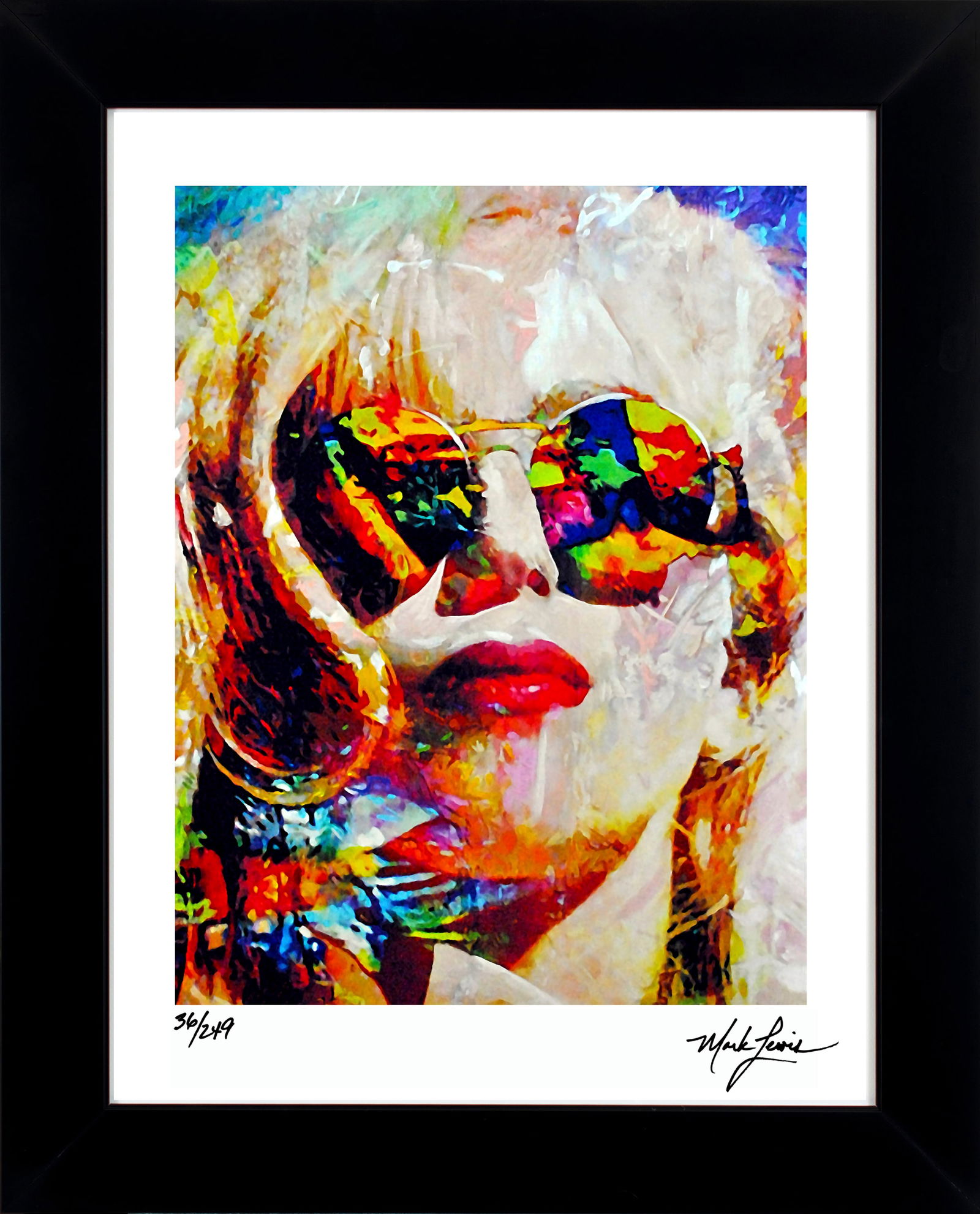 Mark Lewis – Signed Limited Edition Abstract Artwork on Fine Art Paper (1 of 6)
