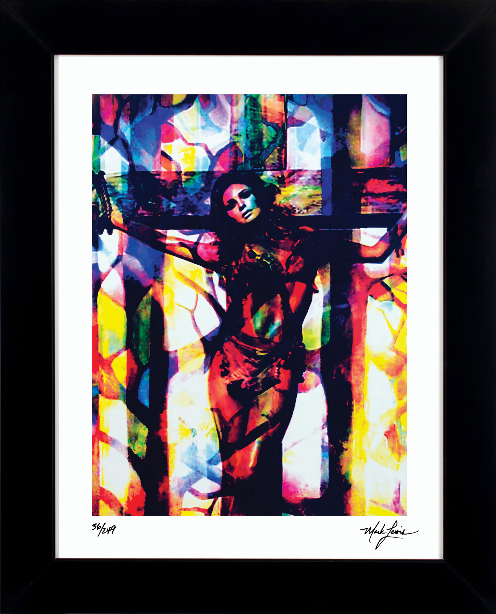 Mark Lewis – Signed Limited Edition Abstract Artwork on Fine Art Paper (1 of 6)