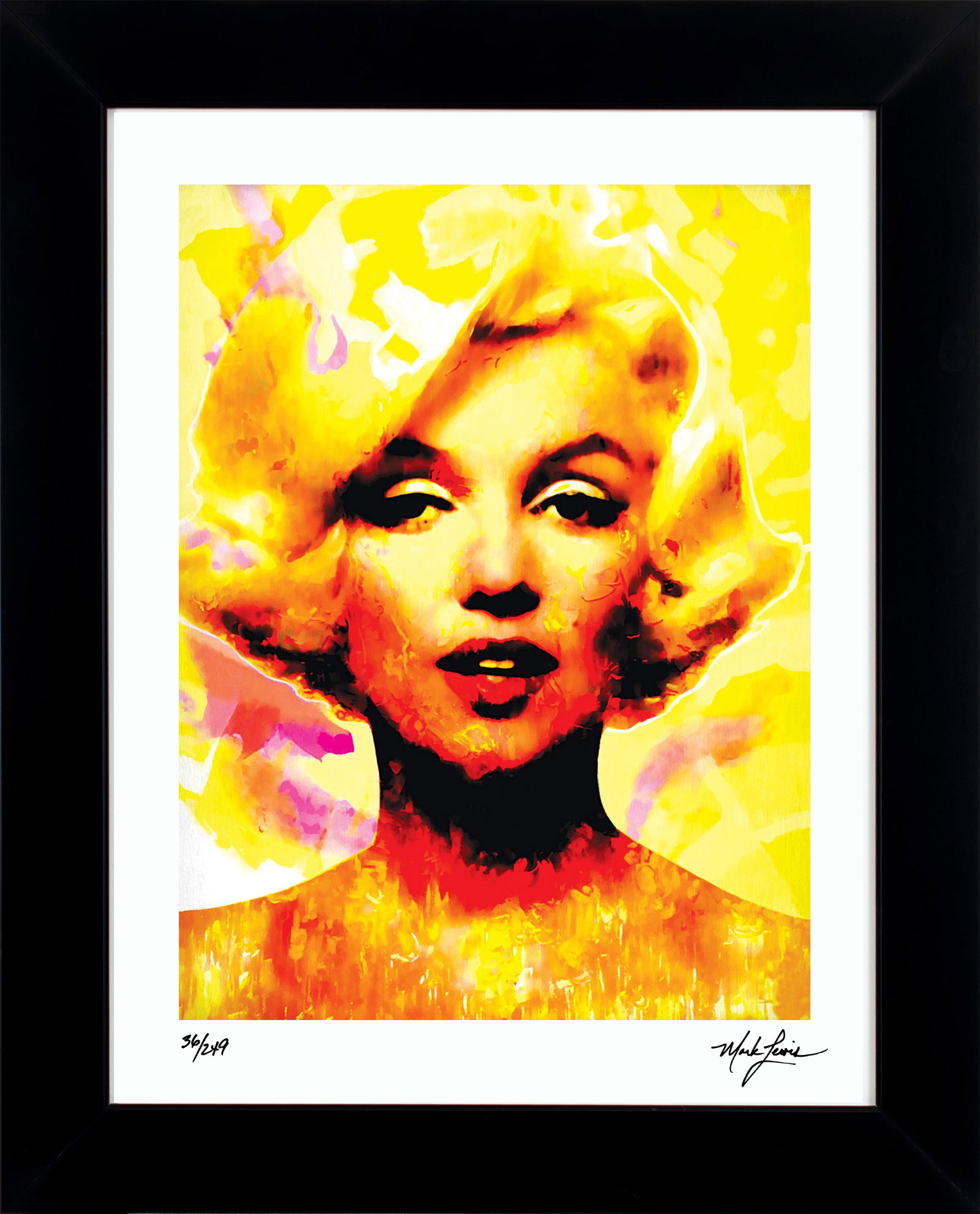 Mark Lewis – Signed Limited Edition Abstract Artwork on Fine Art Paper (1 of 6)