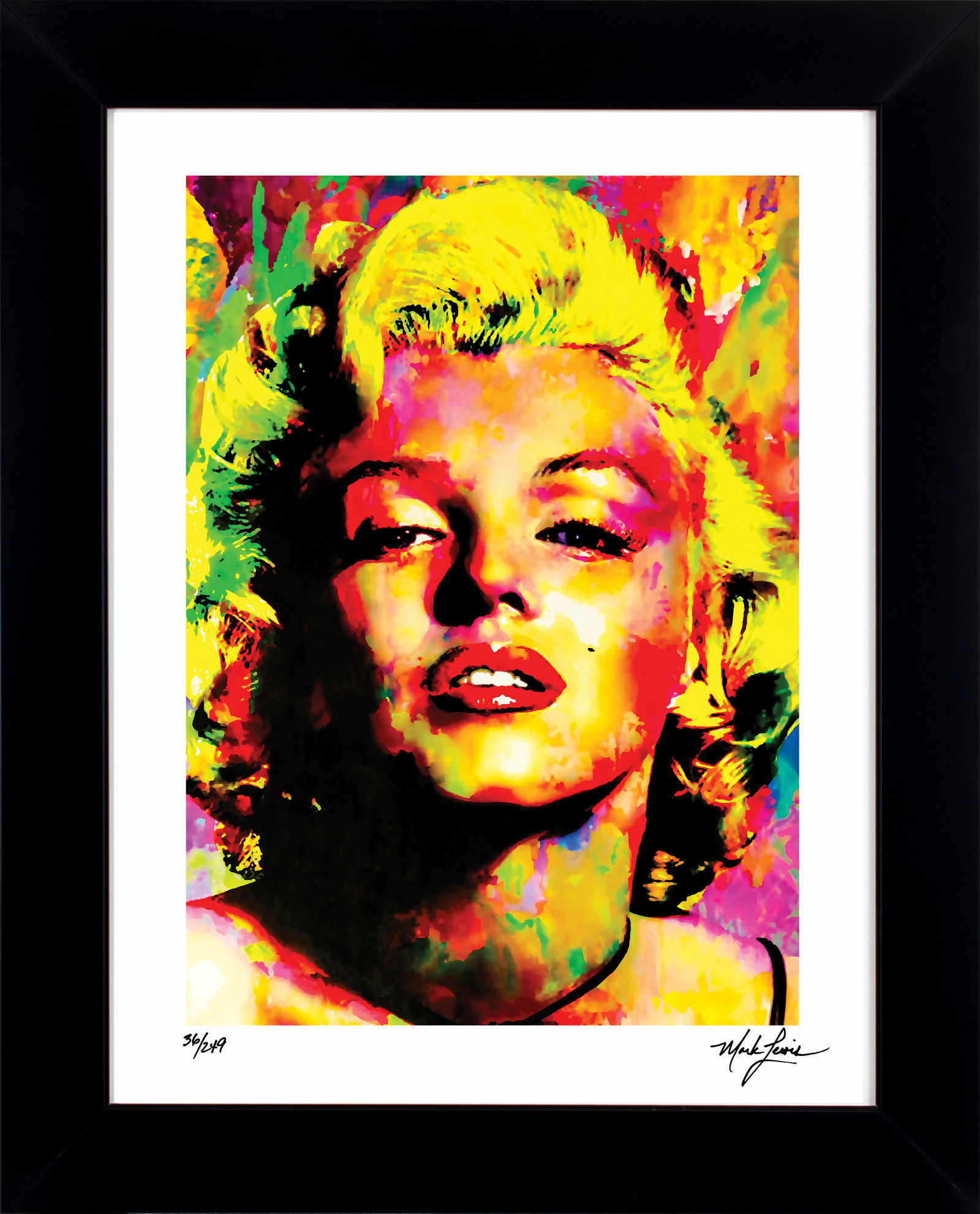 Mark Lewis – Signed Limited Edition Abstract Artwork on Fine Art Paper (1 of 6)