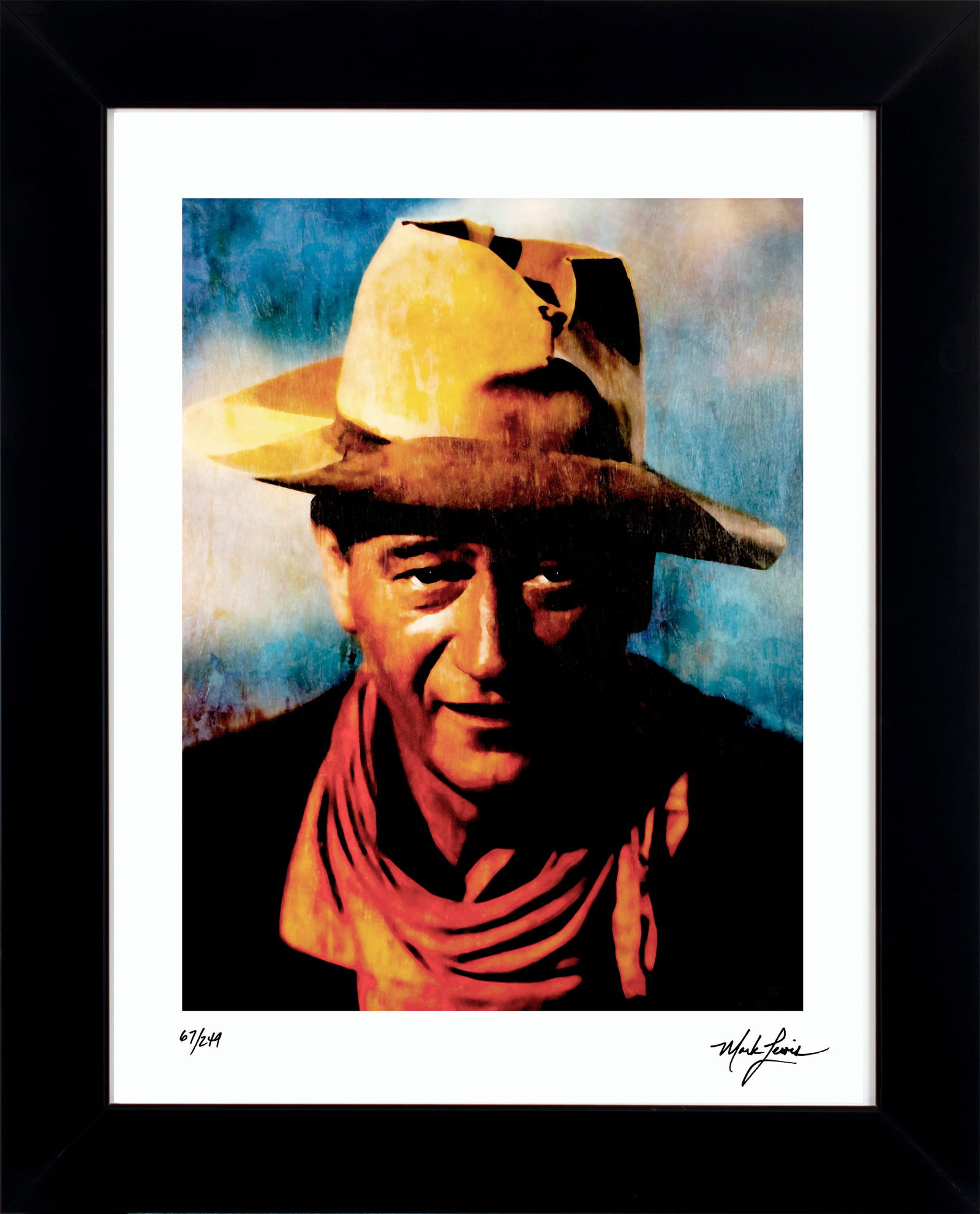 Mark Lewis – Signed Limited Edition Abstract Artwork on Fine Art Paper (1 of 6)