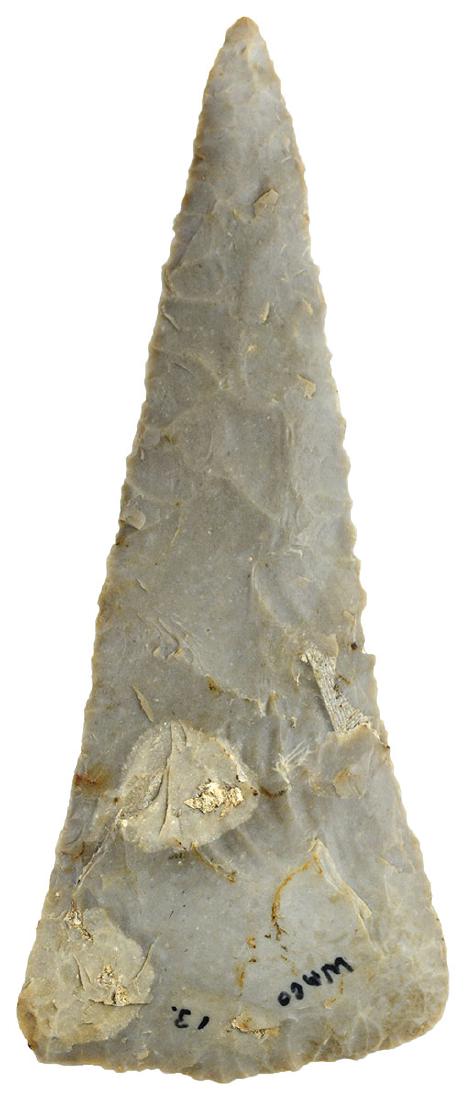 5 1/2" Castroville Knife.  Rogers COA.  Coryell Co, TX. (1 of 3)