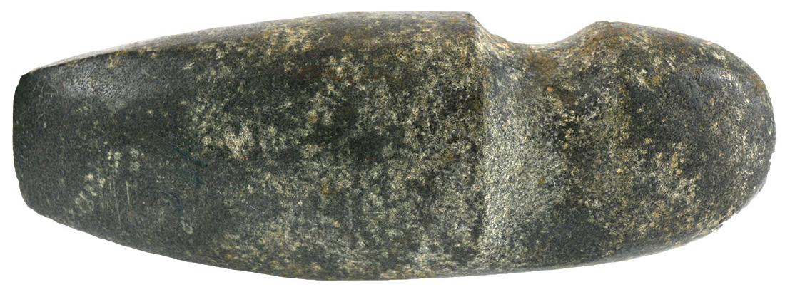 7 3/4" Hohokam Axe.  AZ.  Symmetrical, excellent (1 of 2)