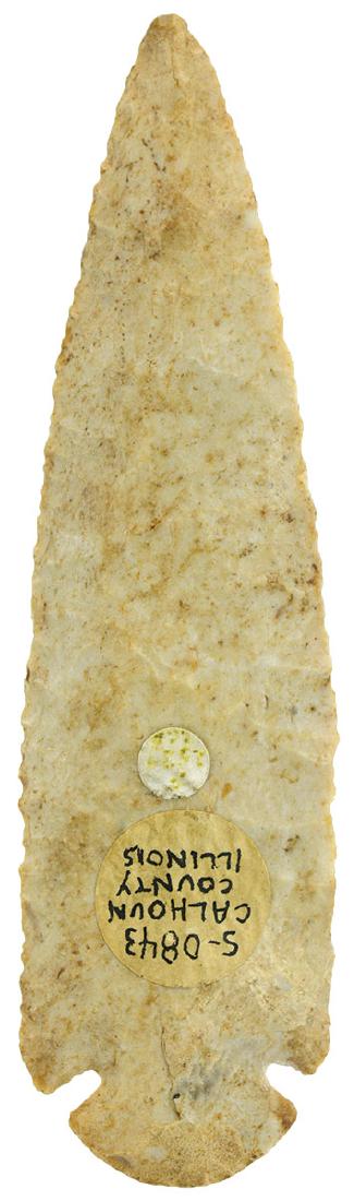 5 3/16" Dovetail.  Calhoun Co, IL.  Davis G10 COA (1 of 4)