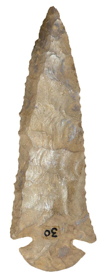 4 1/4" Beveled Dovetail.  KY.  Dover Flint.   Ex-Earl (1 of 3)