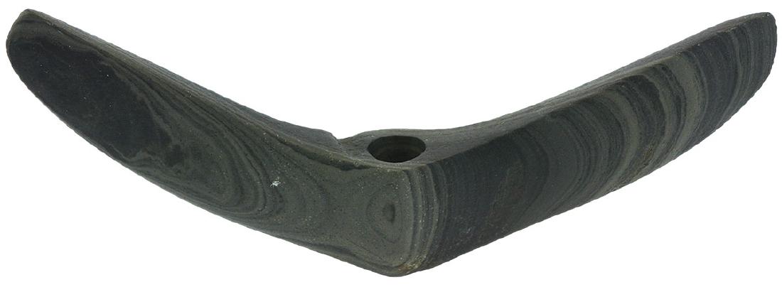 7 1/4" Winged Bannerstone.  Hancock Co, IN.  Ex-Richard (1 of 6)