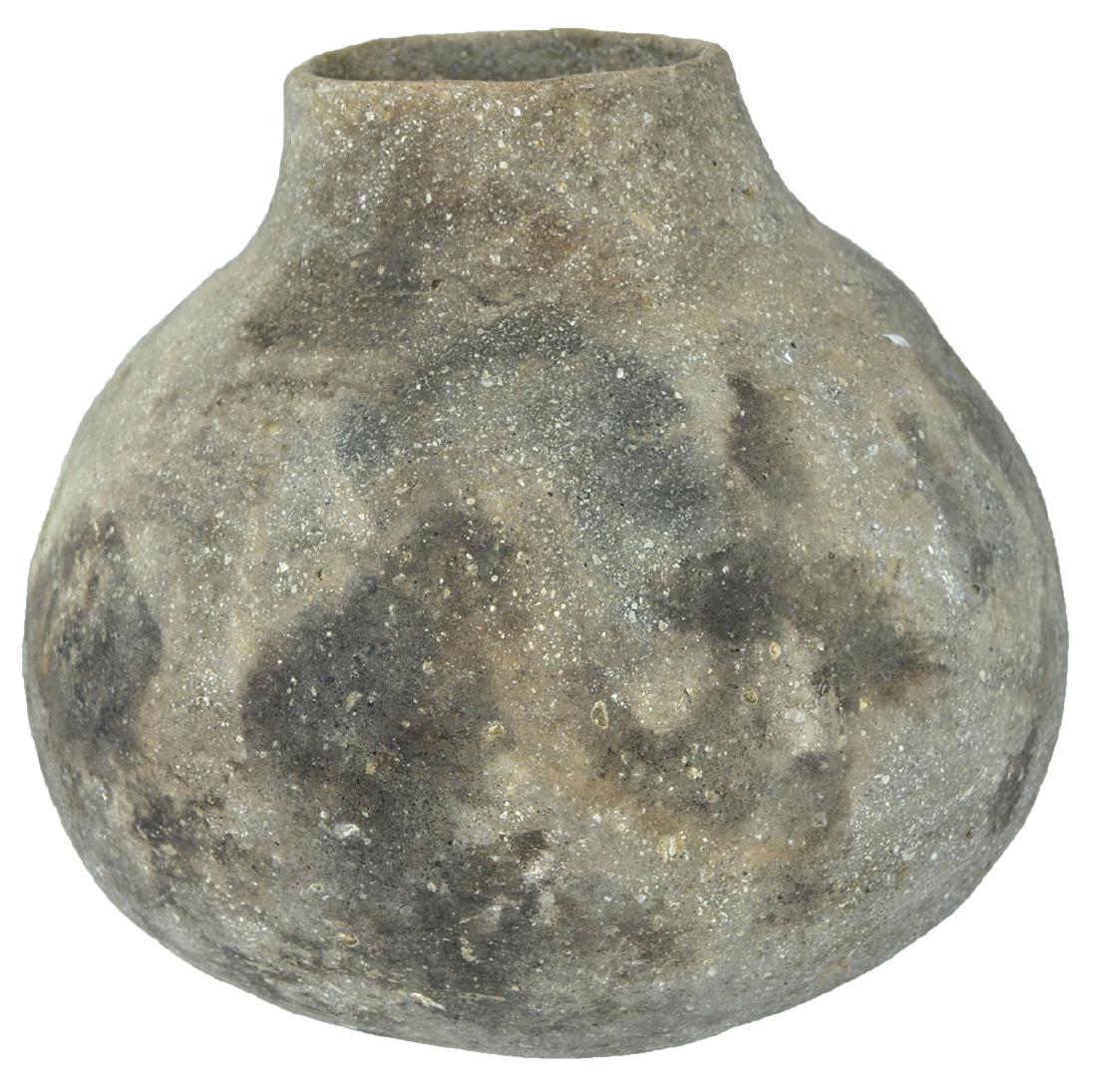 7 1/2" H. Olla-type Mississippian Jar.  MO.  Appears (1 of 2)