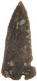 4 1/8" Corner Tang Knife. Travis Co, TX. Rogers COA. - 2