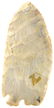 4" Corner Tang Knife. AR. Davis G8 COA. Thin, well - 2