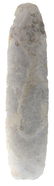 7 7/8" Square Knife. Bosque CO, TX. Rogers COA. Fish