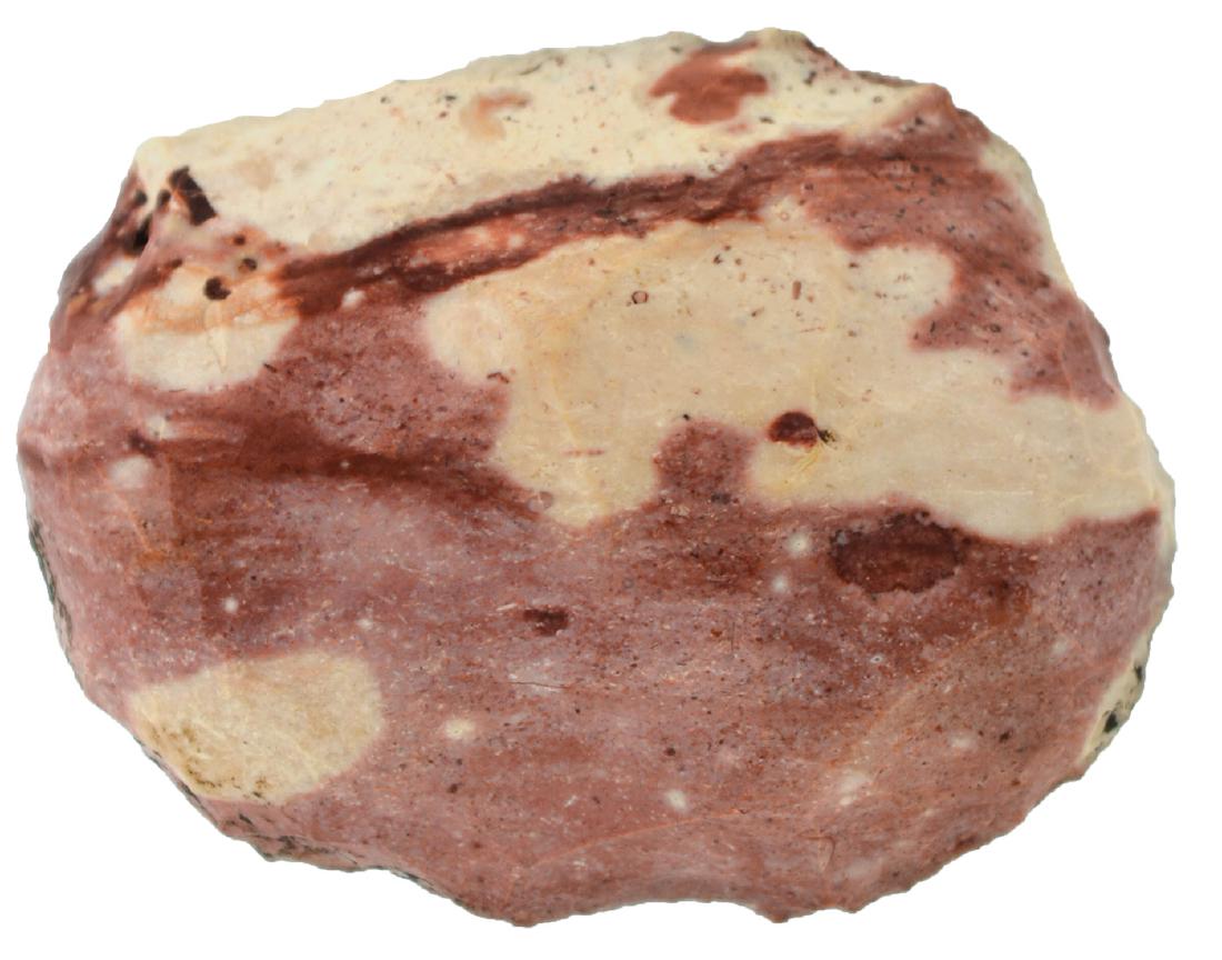 Two Nice Crib Mound Artifacts.  Colorful Adz and (1 of 4)