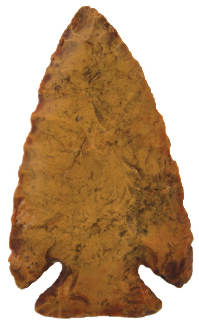 2 7/8" Kirk.  KY/TN.  Buffalo River Chert.  Ex-Ed (1 of 3)