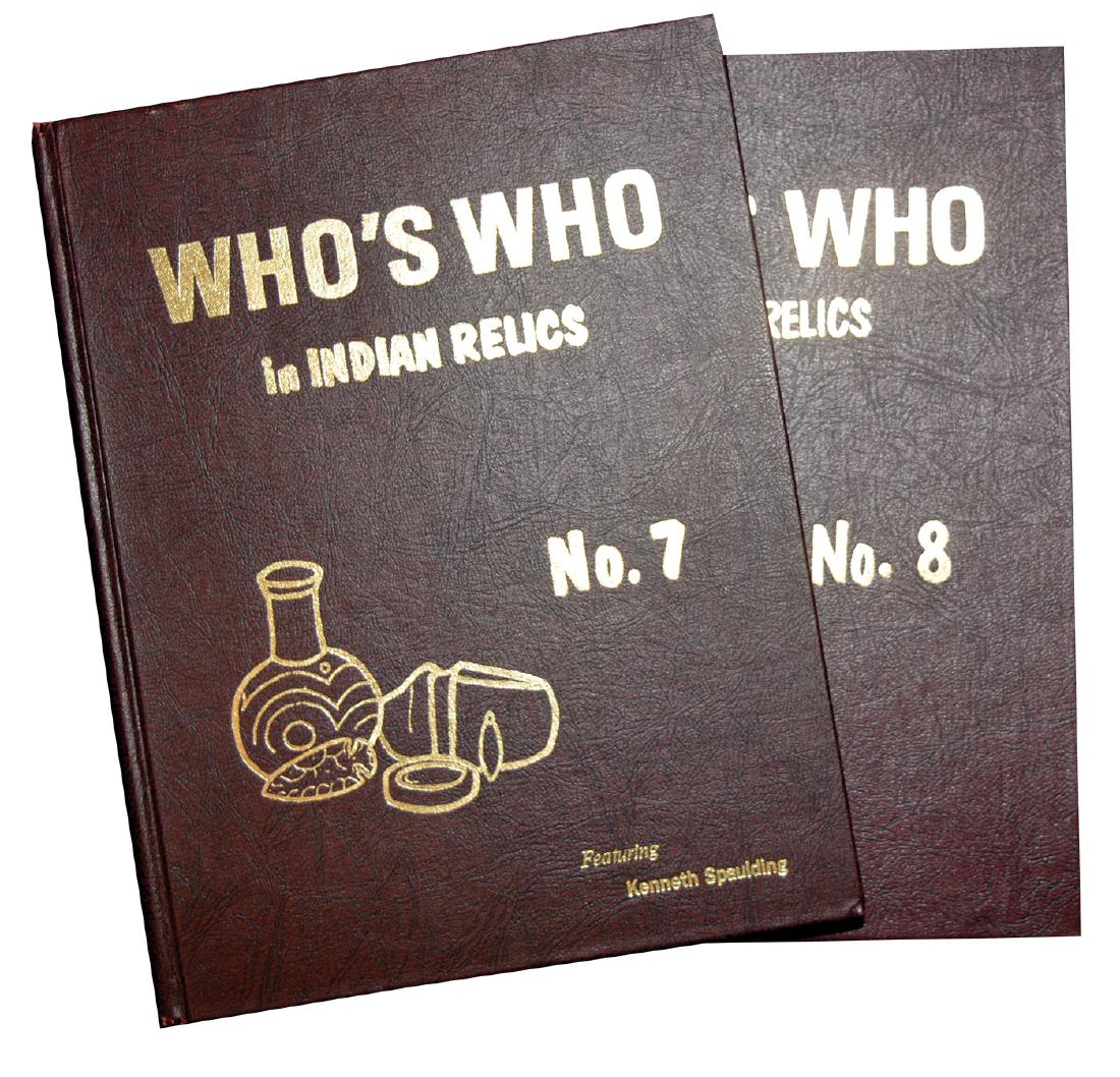 2 Books:  Who's Who in Indian Relics #7 and #8.  First (1 of 1)