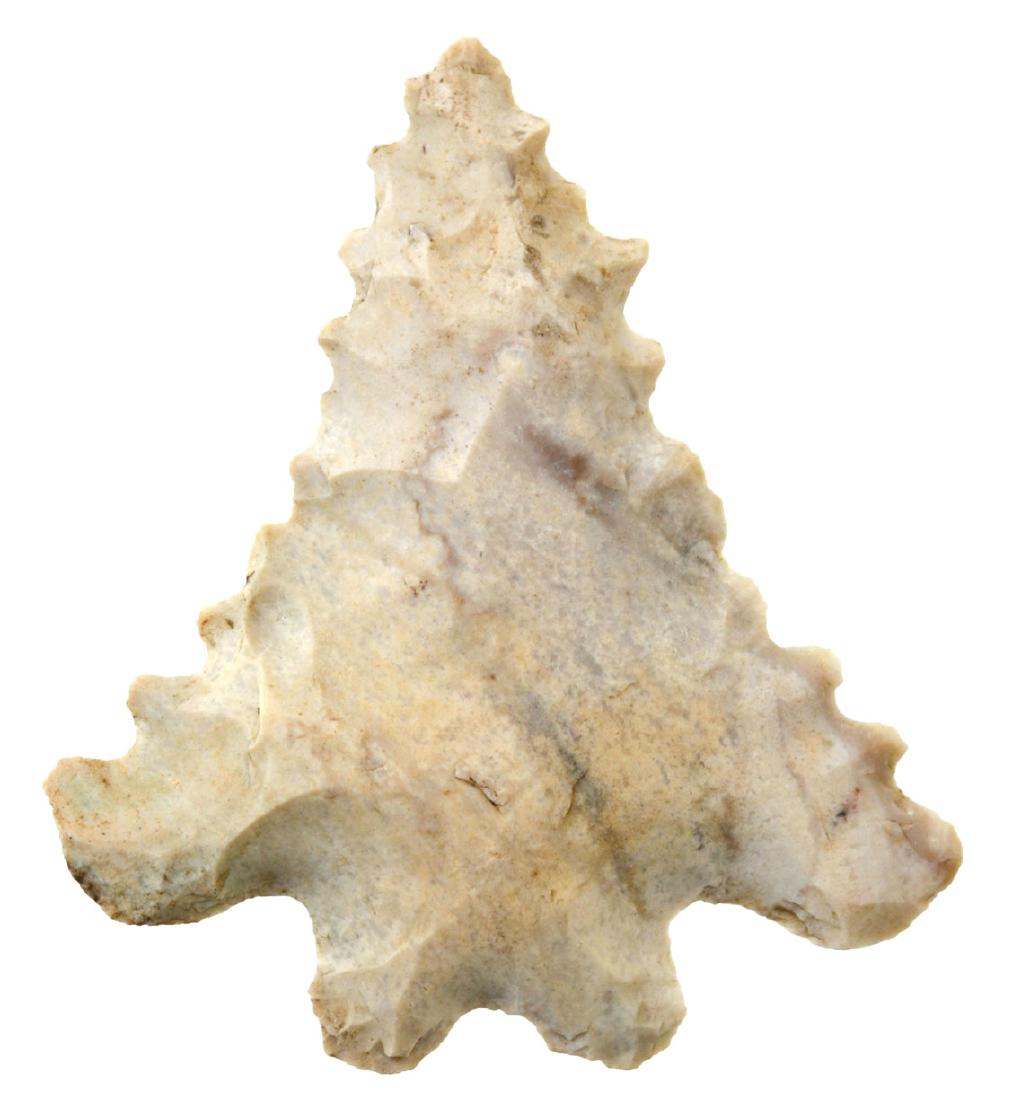 3 Fox Valley Points.  1 1/8"-1 1/4".  Will Co, IL. (1 of 6)