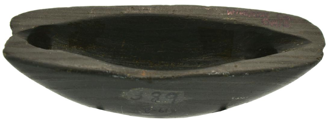 3 9/16" Slate Boatstone.  Warren Co, OH.  Well (1 of 3)