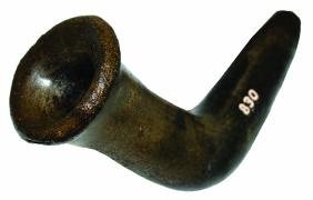 4 9/16" Iroquois Trumpet Pipe.  Jefferson Co, NY. (1 of 7)