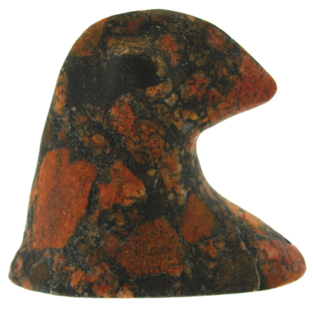 2 1/8" Bust Birdstone.  Highland Co, OH.   Ex-Greg (1 of 7)