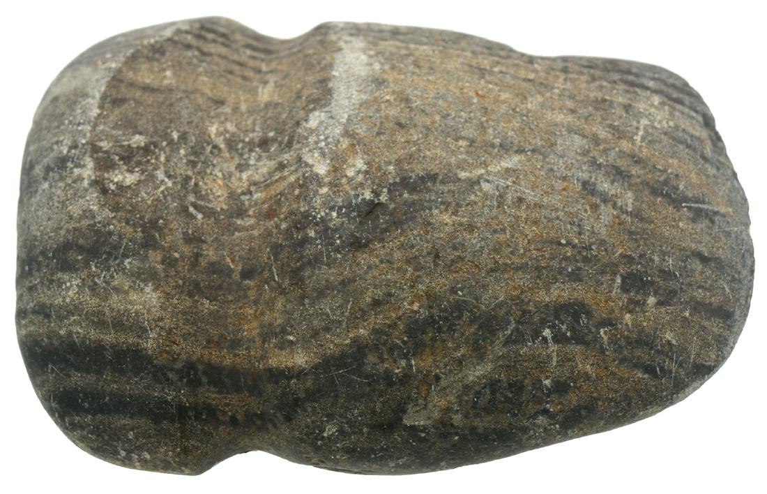 4 1/2" Slate 3/4 Groove Axe.  Hendricks Co, IN. (1 of 2)