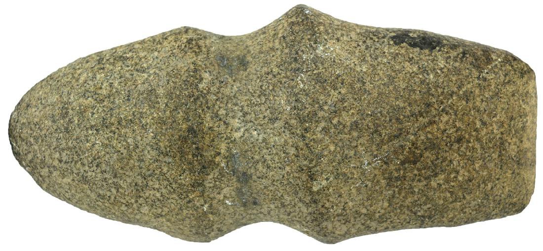 7" Barbed Axe.  MI.  Hardstone.  Good condition.  Ex- (1 of 2)