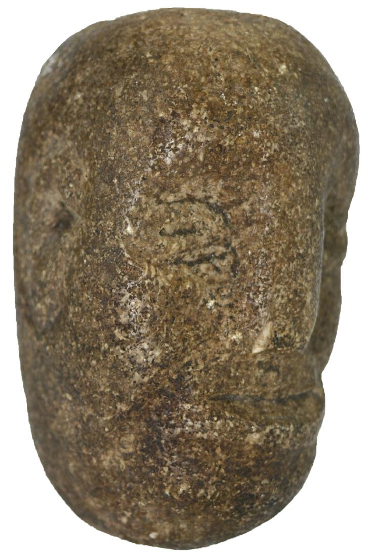 3" Proto-Historic Face Pipe.  KY.  Well defined. (1 of 4)