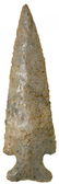 4 3/8" Knobbed Hardin. Barren Co, KY. Very well made.