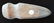 8 3/8" 3/4 Groove Axe. IN. Weathered, good condition. - 4