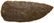 4 1/16" Ensor Knife. Travis Co, TX. Ex-Dickie - 2