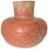 6 3/8" H. Old Town Red Jar. AR. Solid, excellent - 2